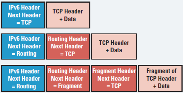 ipv6 extension headers options
